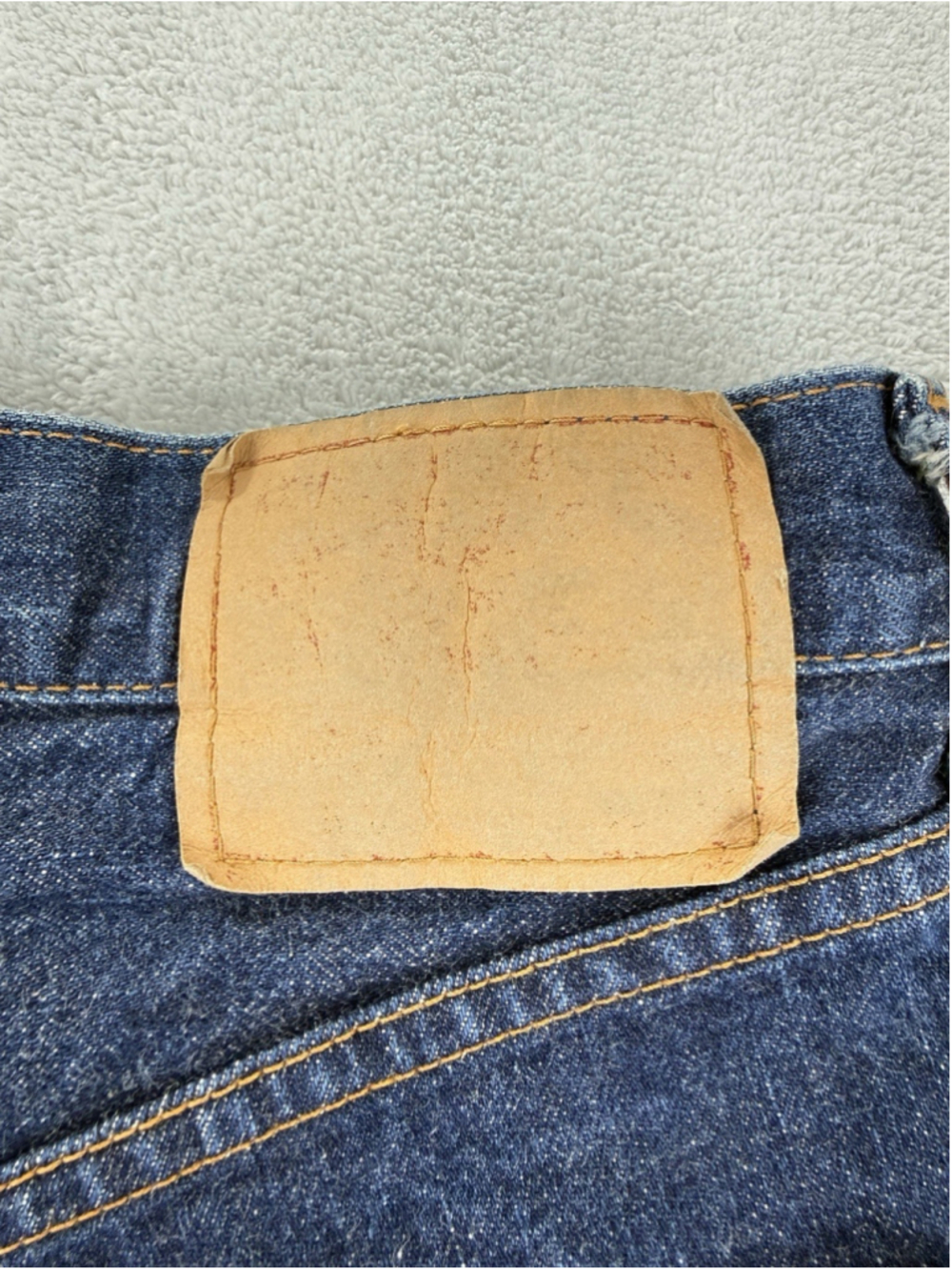 Vintage Levi's 702xx Red Selvedge Made In Japan Men Size 27 W X 33 L Zipper Fly - Picture 2 of 11